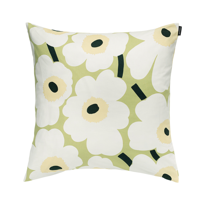 Marimekko Pieni Unikko Cushion Cover, pear/off-white/melon – Touch