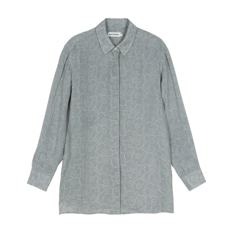 Marimekko Runsas Piirto Unikko Cupro Shirt