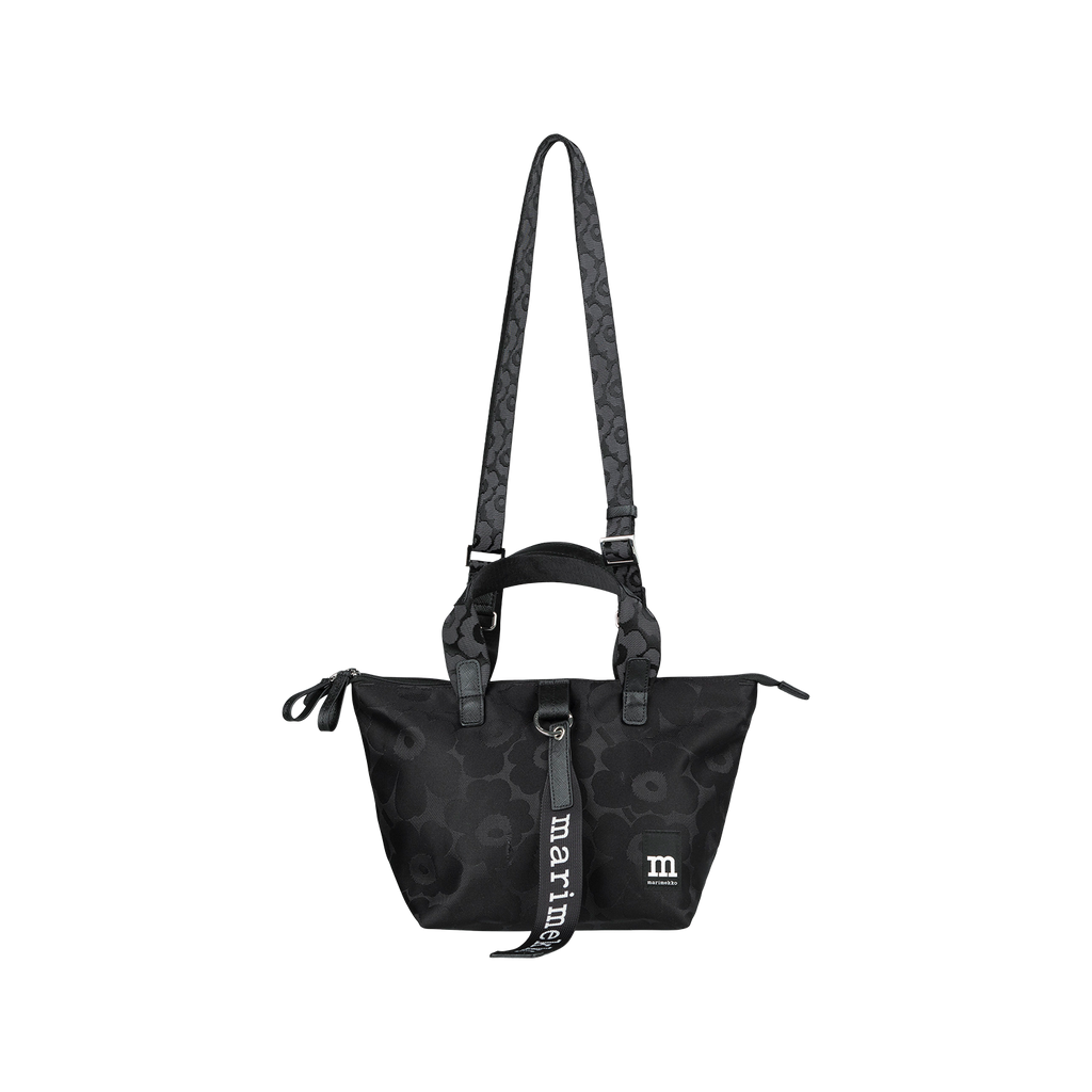 Marimekko Unikko Small Tote Shoulder Bag, black – Touch of Finland