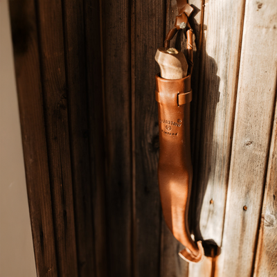 Marttiini Lumberjack Carbon Knife leather sheath