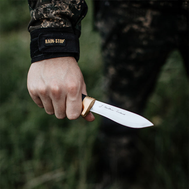 sharp blade of Marttiini Condor Skinner