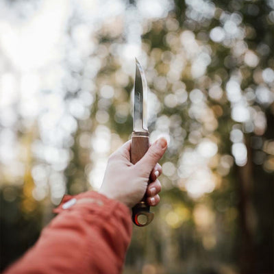 Marttiini Eagle Knife held in hand