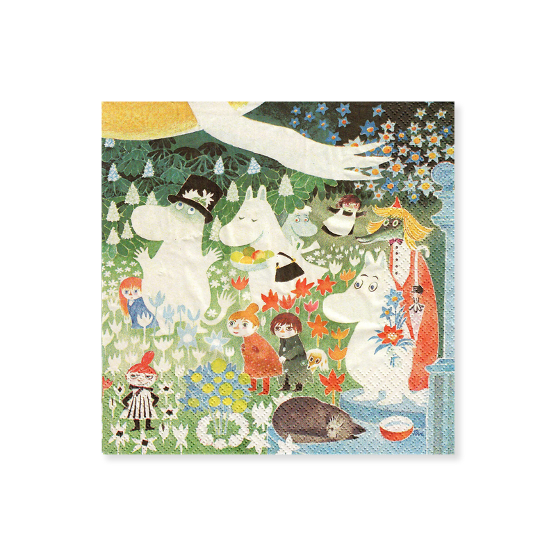 Moomin in the Meadow Cocktail Napkins (20 pack)