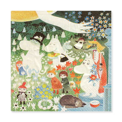 Moomin in the Meadow Lunch Napkins (20 pack)