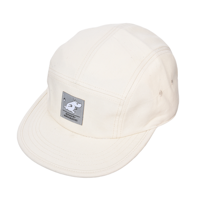 Moomintroll Five Panel Cap off white color