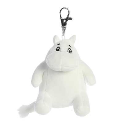 Moomintroll Clip-On Keychain Plush