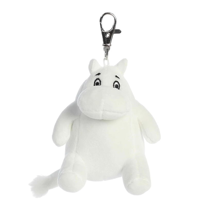 Moomintroll Clip-On Keychain Plush