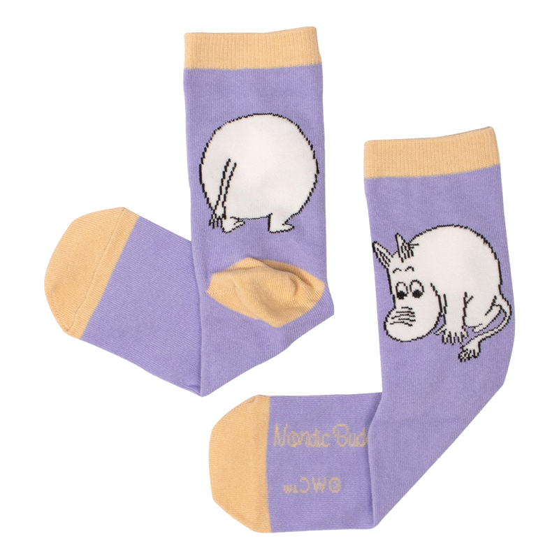 Moomintrolls Butt Socks lilac color