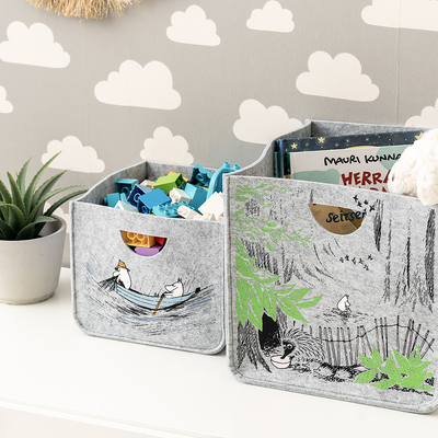 Muurla Moomin In The Wild Storage Basket 34L