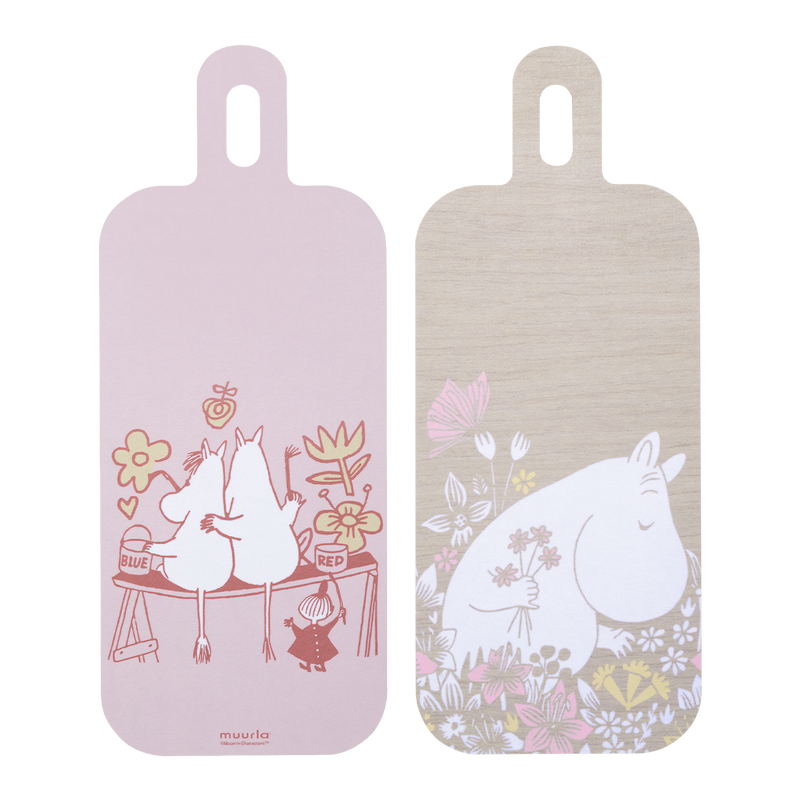 Muurla Moomin Flower Chop & Serve Board (13 x 33 cm)