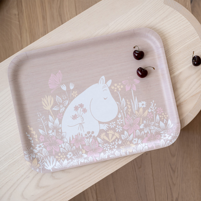 Muurla Moomin Flower Meadow serving tray