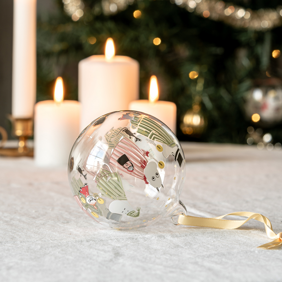 Muurla Moomin My Pajamas Glass Ball Ornament (9 cm) – Touch of Finland