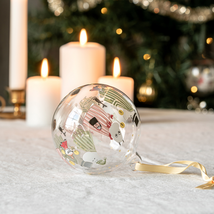 Muurla Moomin My Pajamas Glass Ball Ornament (9 cm) – Touch of Finland