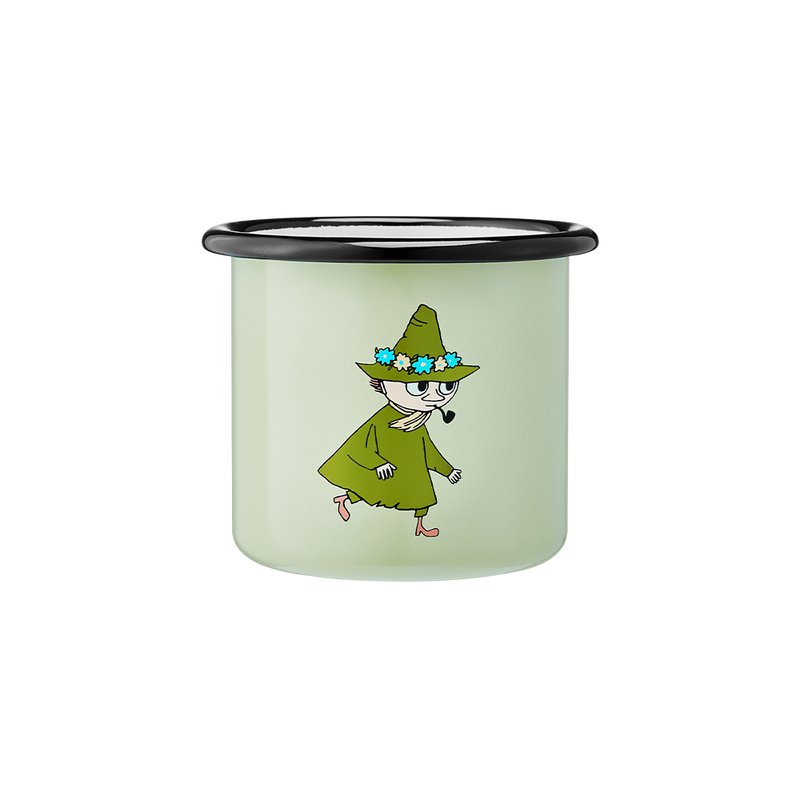 Muurla Moomin Snufkin with pipe graphic