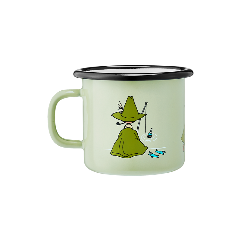 Muurla Moomin Snufkin fishing graphic