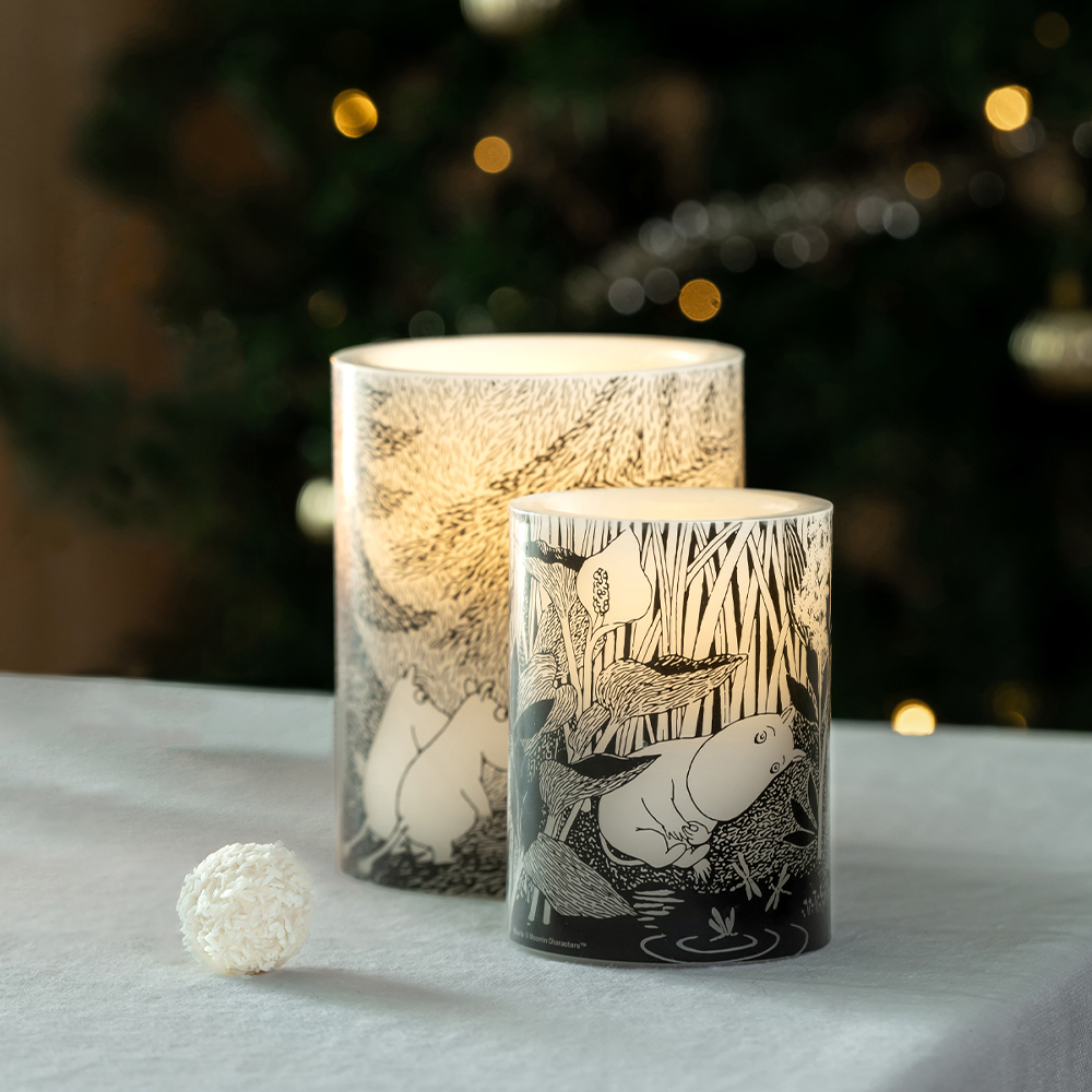 Muurla Moomin The Pond LED Candle – Touch of Finland