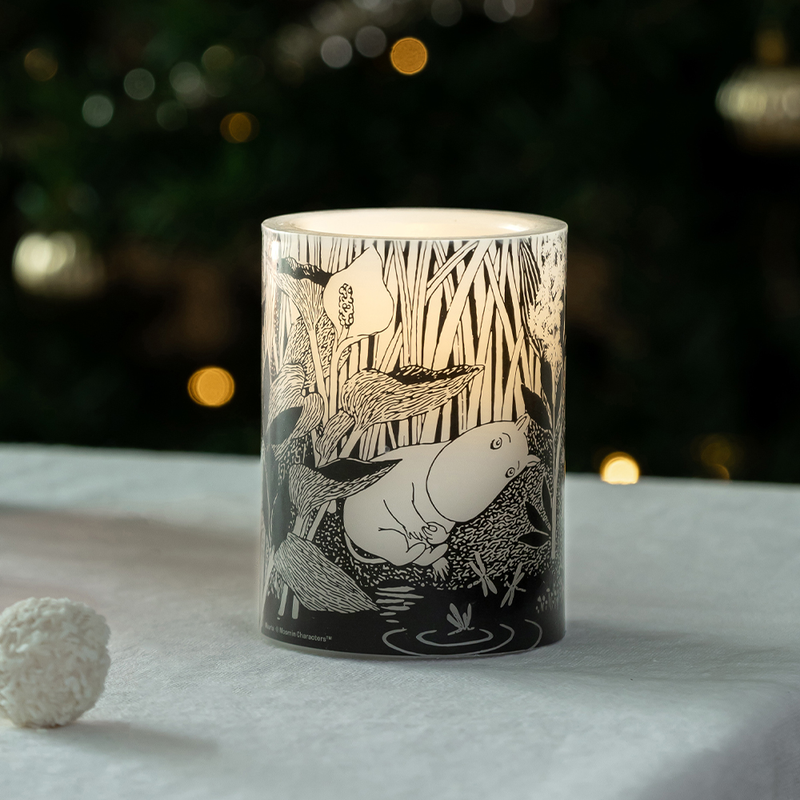 Muurla Moomin The Pond LED switch candle