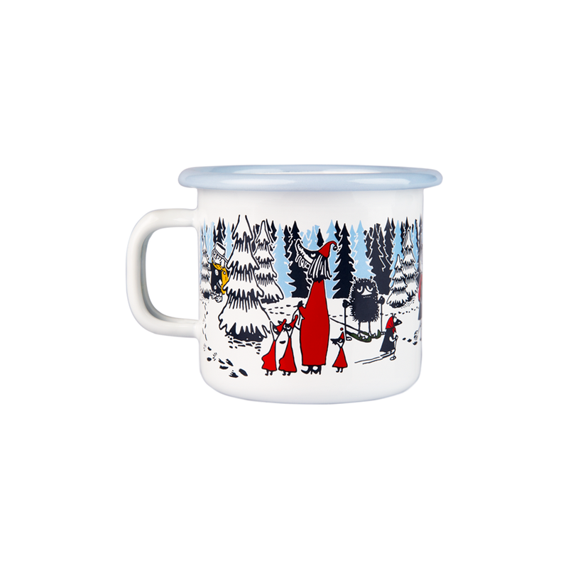 back of Muurla Moomin Winter Forest Children&