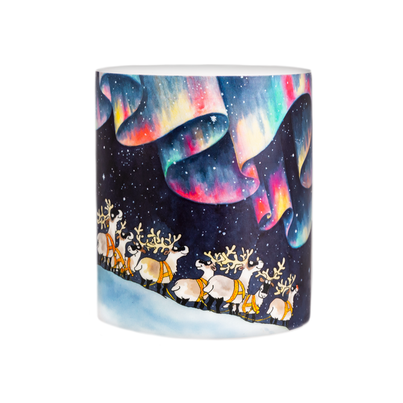 Muurla Northern Lights Large Candle front
