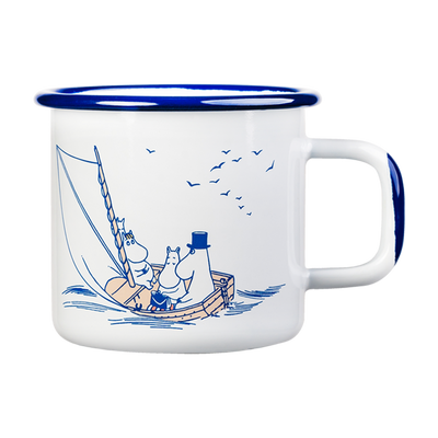 Muurla Moomin Sailors Enamel Mug