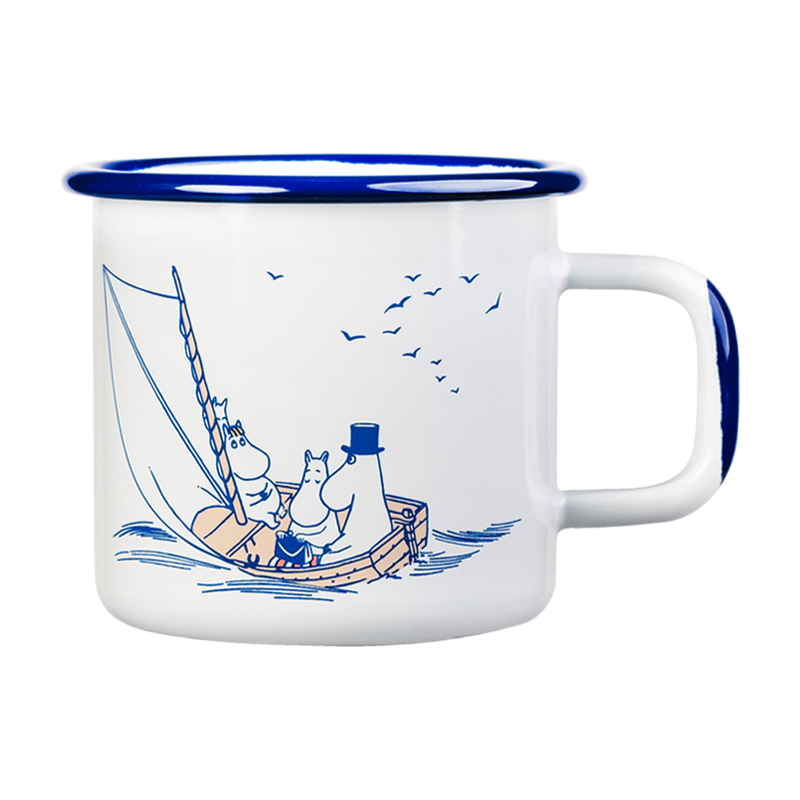 Muurla Moomin Sailors Enamel Mug