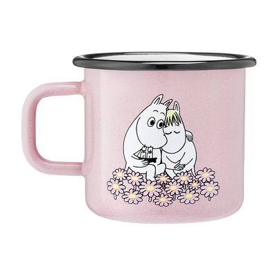 Muurla Moomin Together pink Enamel Mug