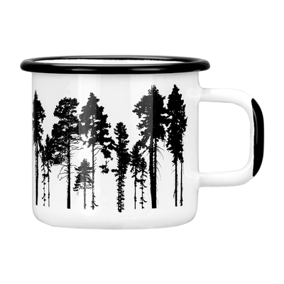 Muurla Nordic Forest Enamel Mug