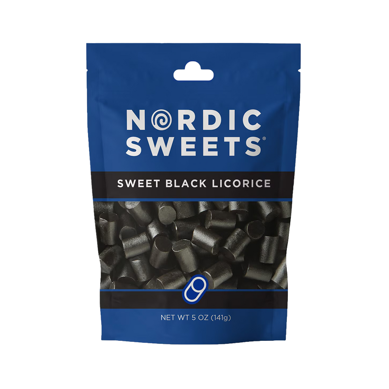 Nordic Sweets Sweet Black Licorice (141g)
