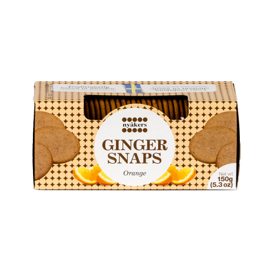 Nyakers Swedish Gingersnaps Orange 150g