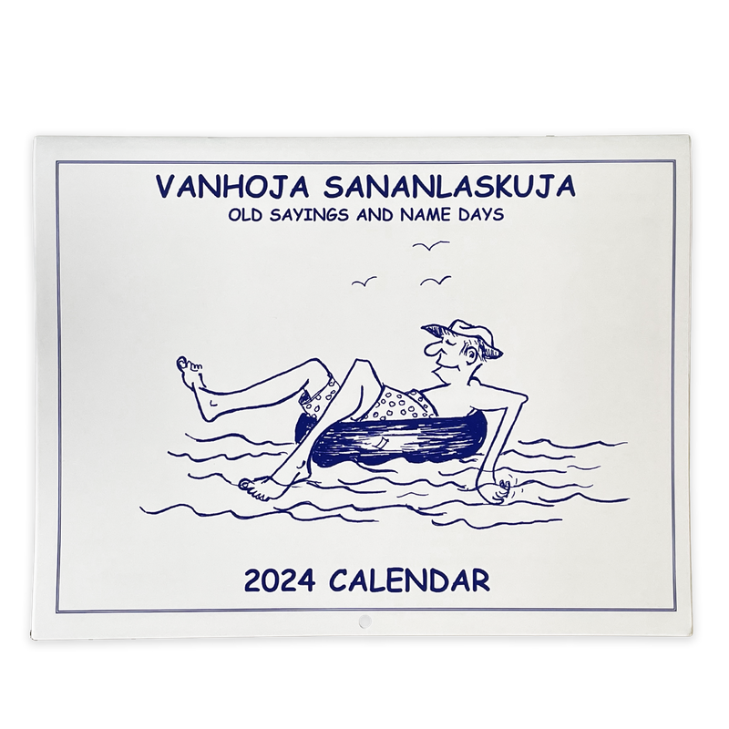 Old Sayings and Name Days 2024 Calendar