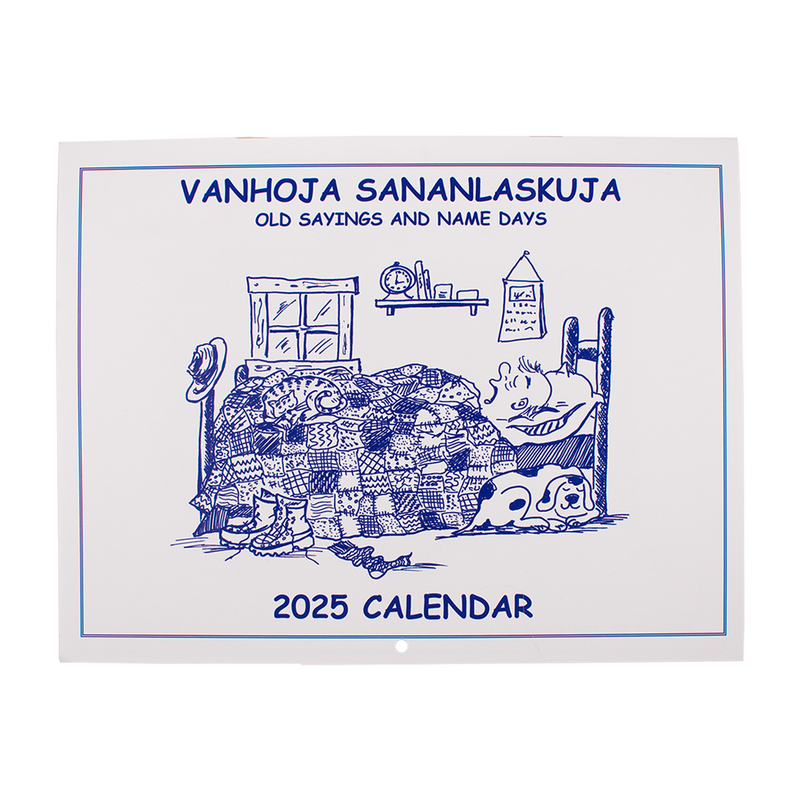 Old Sayings and Name Days 2025 Calendar
