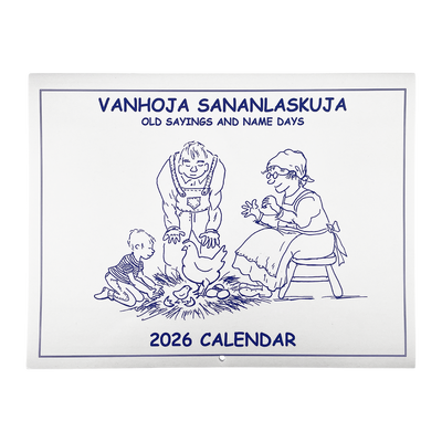 Old Sayings and Name Days 2026 Calendar