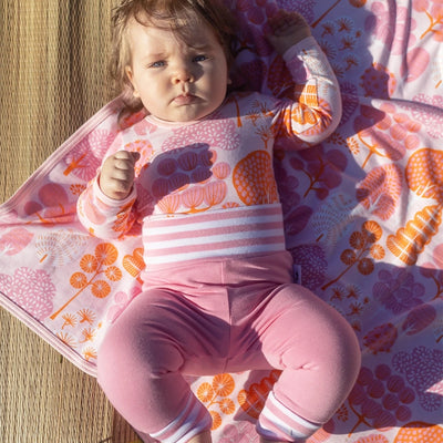 Pink cotton Baby Blanket