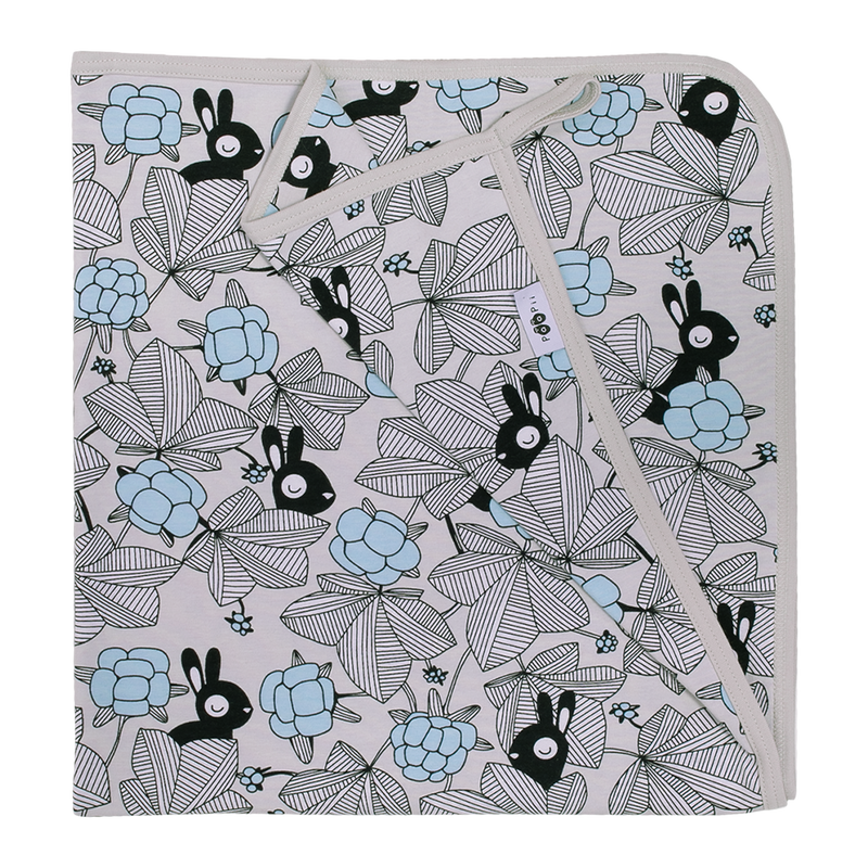 PaaPii Hilda Blue Baby Blanket