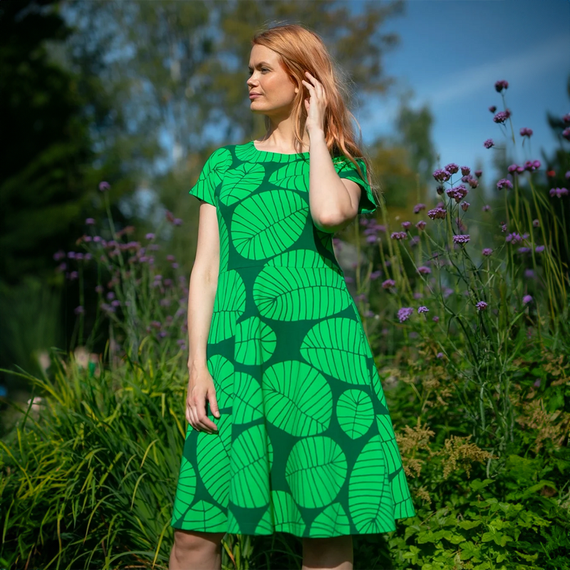 PaaPii Julia Dress - Banana Leaf Touch of Finland PaaPii Julia Dress - Banana Leaf Touch of Finland