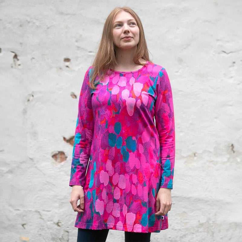 pink colored PaaPii Kannel Tunic - Layers