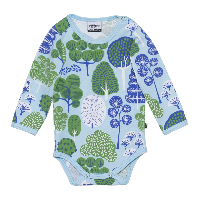 PaaPii Onesie - Park, blue