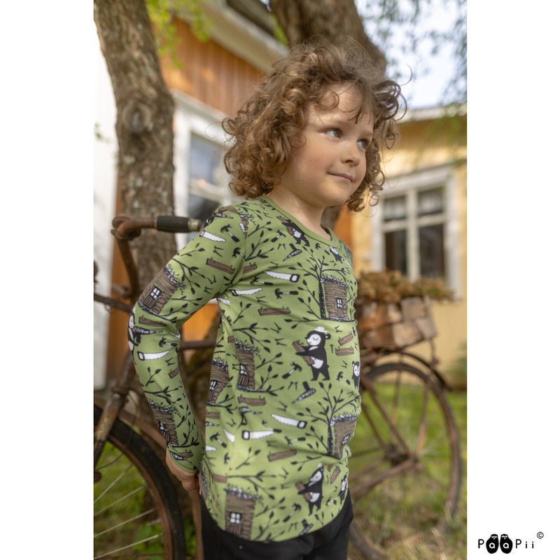 adorable Paapii kids treehouse fen shirt