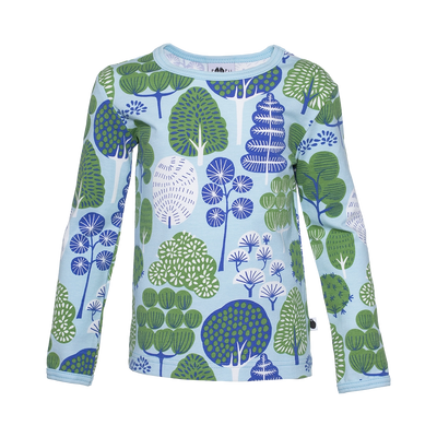 PaaPii Uljas Park Kids' Shirt, blue