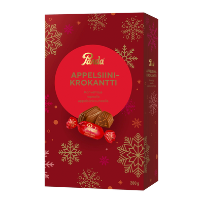 Panda Orange Crisp Milk Chocolates Box (280g)
