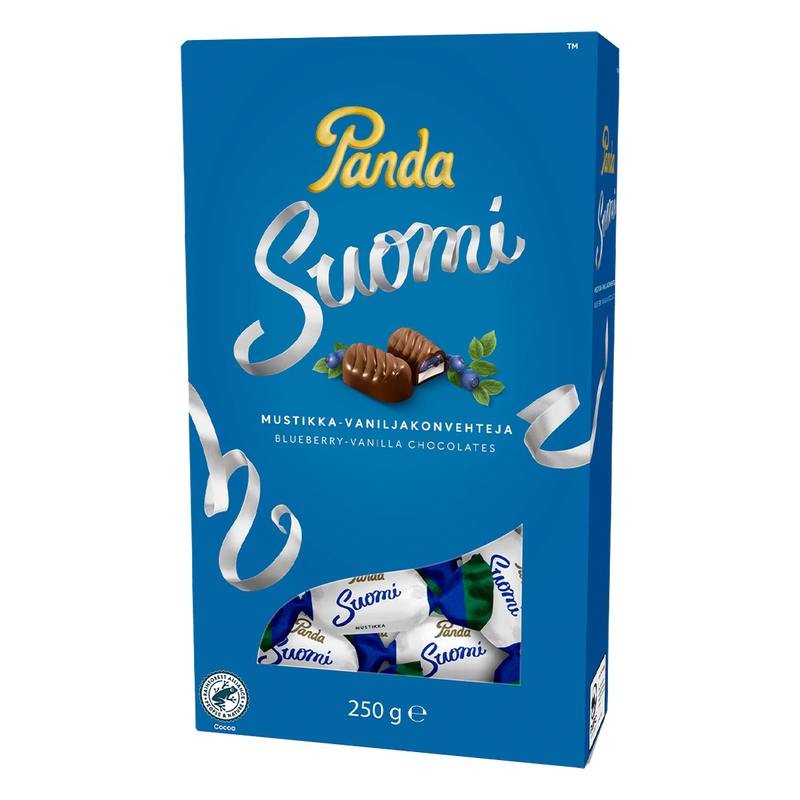 Panda Suomi Blueberry Vanilla Chocolates Box (250g)