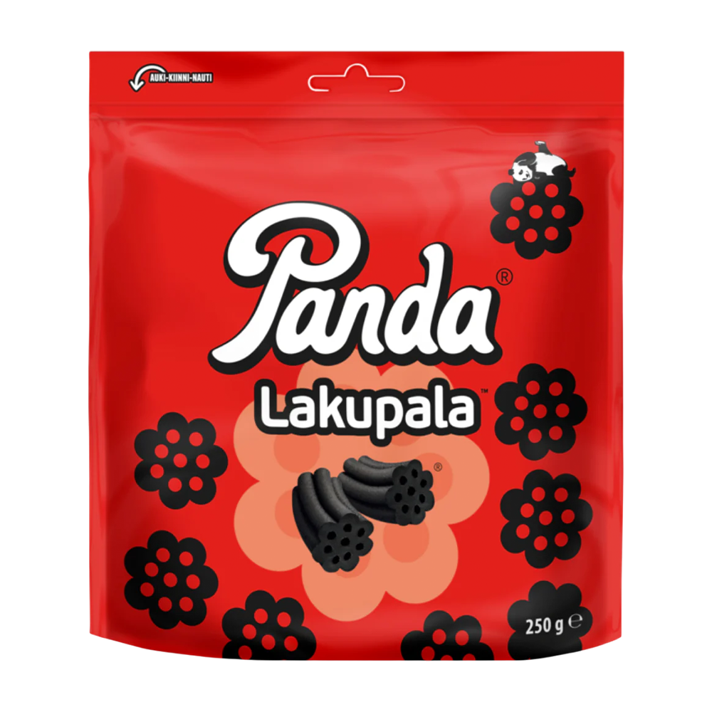 Panda Lakupala Soft Black Licorice (250g) – Touch of Finland