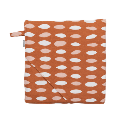 Pentik Manteli Orange Pot Holder hand pocket