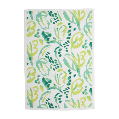 Pentik Minttu Green Kitchen Towel