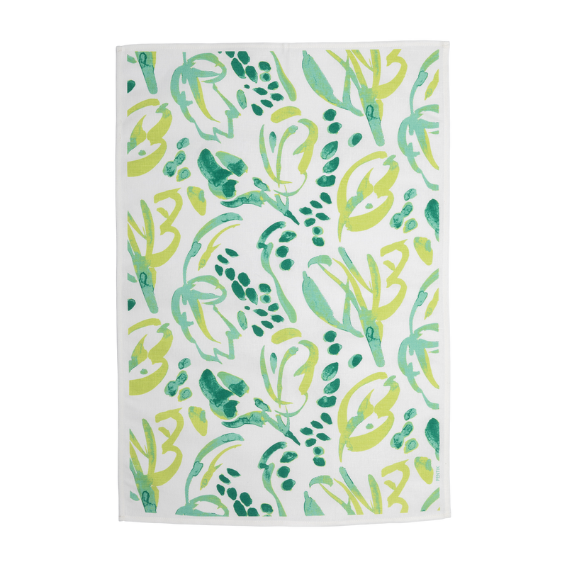 Pentik Minttu Green Kitchen Towel