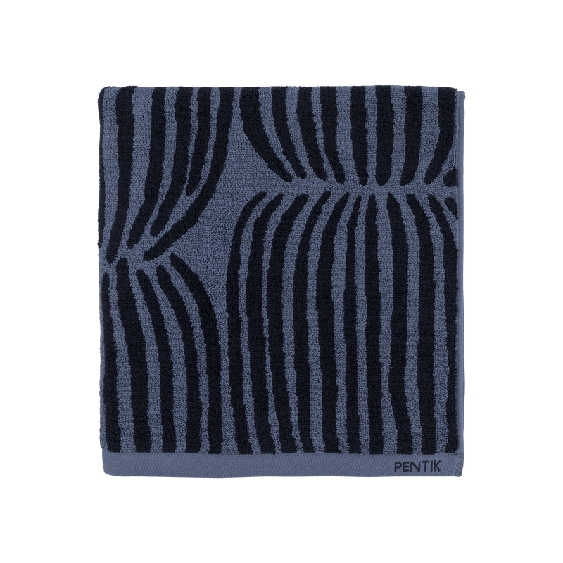 Pentik Vilja Blue Bath Towel