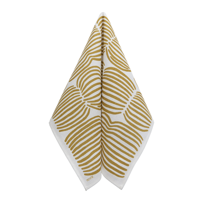 Pentik Vilja Brown / White Kitchen Towel