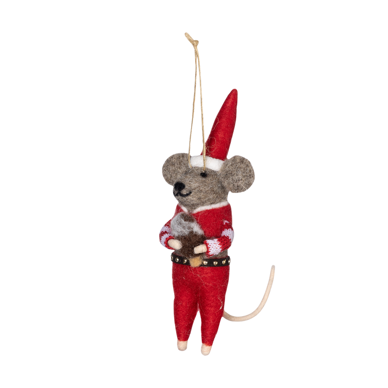 Pentik Hannu Mouse Decorated red