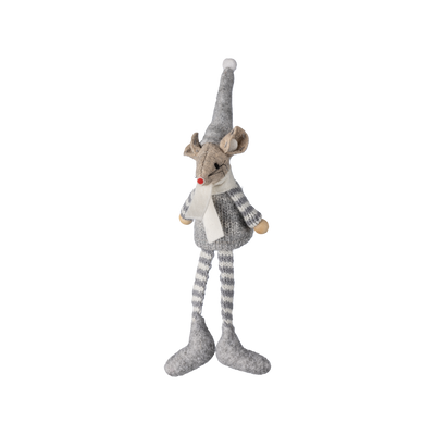 Pentik Heikki Mouse Decoration grey