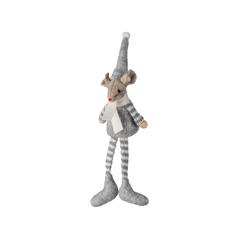 Pentik Heikki Mouse Decoration grey